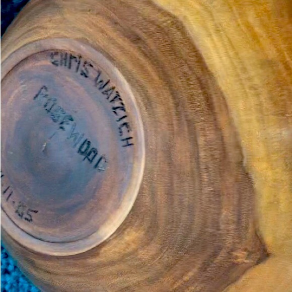 Handmade Cherry Wood Bowl - Picture 15 of 16